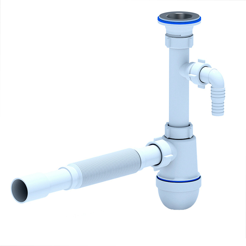 Характеристики Сифон для раковины АНИ Юнг ВМ1315 с отводом для ...