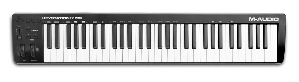 MIDI-клавиатура M-Audio Keystation 61 MK3, черный