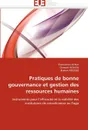 Pratiques de bonne gouvernance et gestion des ressources humaines - Collectif