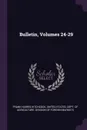 Bulletin, Volumes 24-29 - Frank Harris Hitchcock