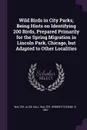 Wild Birds in City Parks; Being Hints on Identifying 200 Birds, Prepared Primarily for the Spring Migration in Lincoln Park, Chicago, but Adapted to Other Localities - Alice Hall Walter, Herbert Eugene Walter