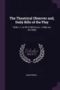 The Theatrical Observer and, Daily Bills of the Play. 1836 v.1 no.4510-4535:(Jun 1,1836-Jun 30,1836) - M. l'abbé Trochon
