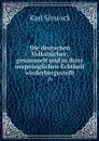 Die deutschen Volksbucher; gesammelt und in ihrer ursprunglichen Echtheit wiederhergestellt. 13 - Simrock Karl Joseph
