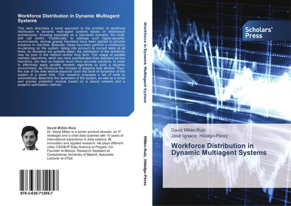 Обложка книги Workforce Distribution in Dynamic Multiagent Systems, David Millán-Ruiz and José Ignacio Hidalgo-Pérez