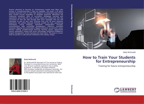 Обложка книги How to Train Your Students for Entrepreneurship, Betty McDonald