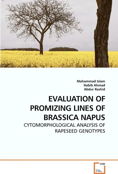 Обложка книги EVALUATION OF PROMIZING LINES OF BRASSICA NAPUS, Mohammad Islam