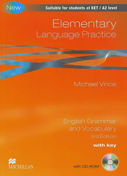 Обложка книги Elementary Language Practice (+ Key + CD-ROM), Michael Vince