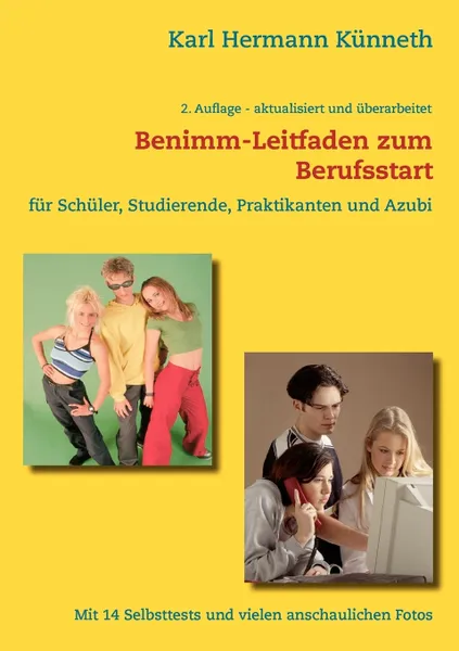 Обложка книги Das Benimm-Handbuch zum Berufsstart, Karl Hermann Künneth