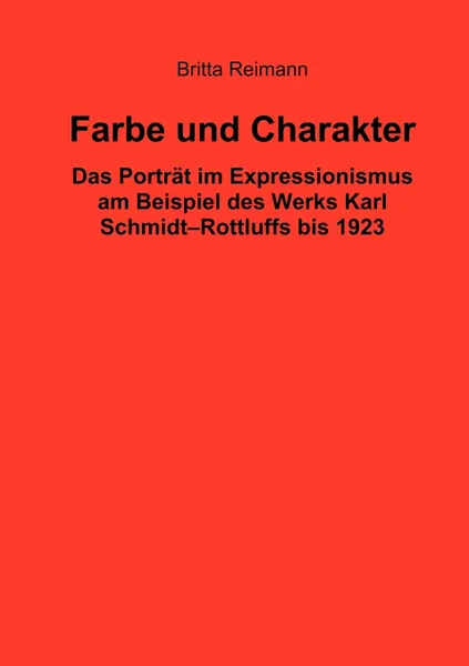 Обложка книги Farbe und Charakter, Britta Reimann