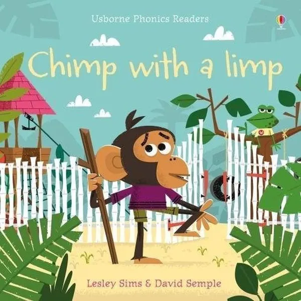 Обложка книги Chimp with a Limp, Lesley Sims