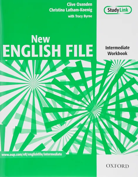 Обложка книги New English File: Intermediate: Workbook with MultiROM Pack, Oxenden, Clive; Latham-Koenig, Christina