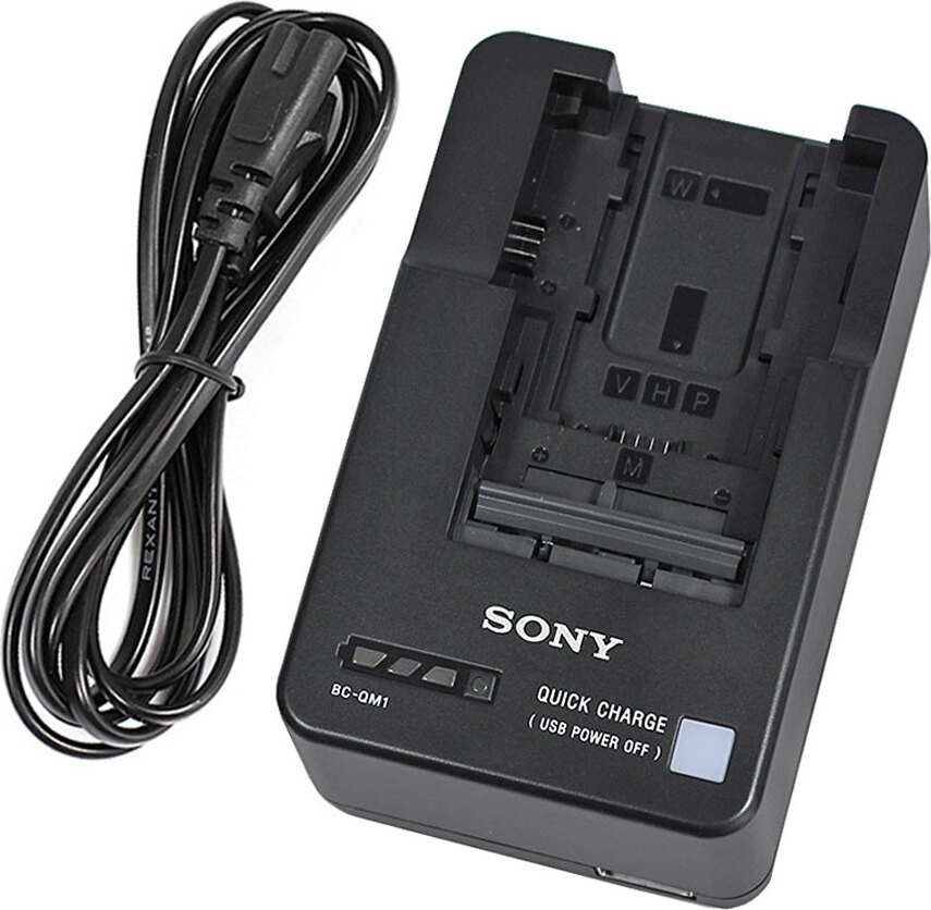 фото Зарядное устройство Sony BC-QM1, черный