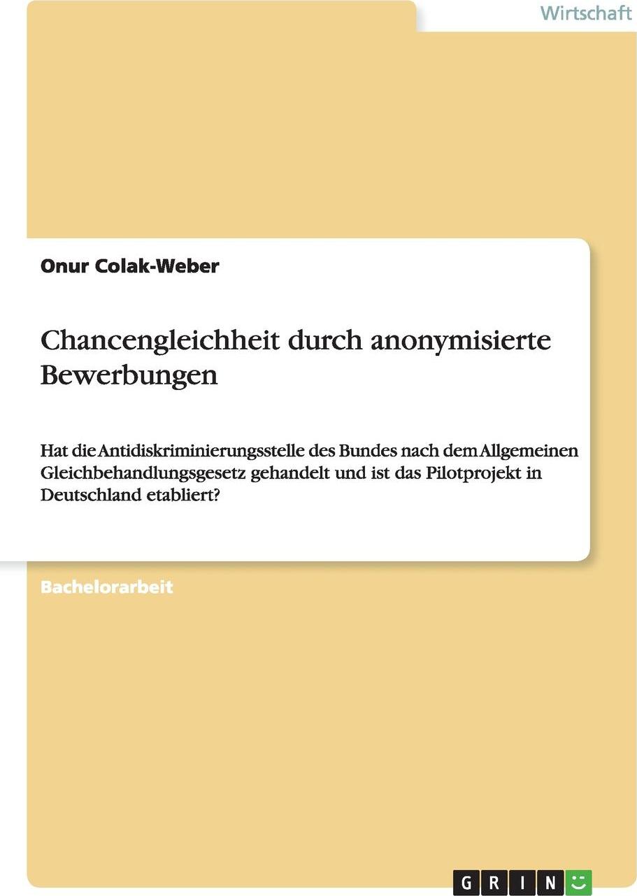 фото Chancengleichheit durch anonymisierte Bewerbungen