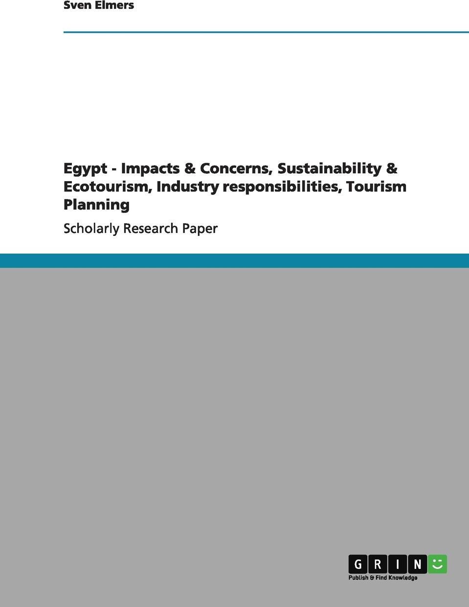 фото Egypt - Impacts & Concerns, Sustainability & Ecotourism, Industry responsibilities, Tourism Planning