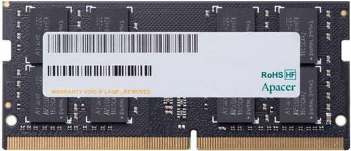 фото Оперативная память Apacer 8GB DDR4 2400 SO DIMM ES.08G2T.KFH Non-ECC, CL17, 1.2V, 2R, 512x8