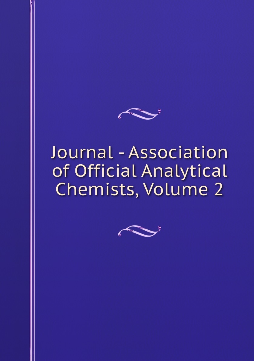 Association journal. Analytical Chemistry Journal.