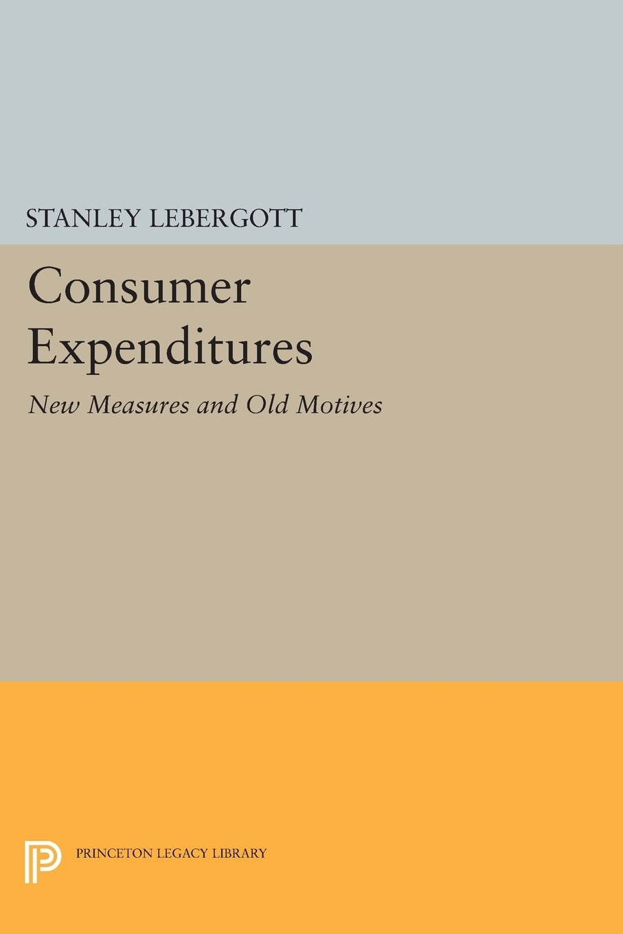 фото Consumer Expenditures. New Measures and Old Motives