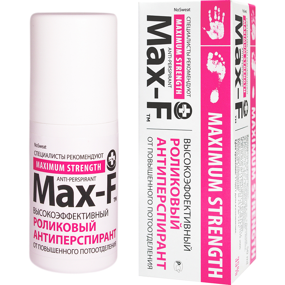 Дезодорант от сильного потоотделения. Max-f антиперспирант NOSWEAT 30%. Universal Max-f NOSWEAT 30% универсальный. Max-f антиперспирант, ролик, Universal 30%. Антиперспирант Max-f NOSWEAT 15 Regular.