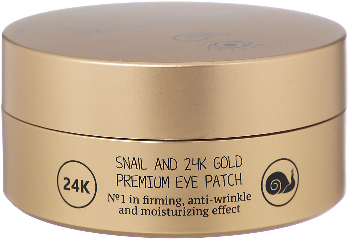 Premium gold snail. L.Sanic Snail аnd 24k Gold Premium Eye Patch, 60шт. L'Sanic гидрогелевые патчи Snail and 24k Gold Premium Eye Patch