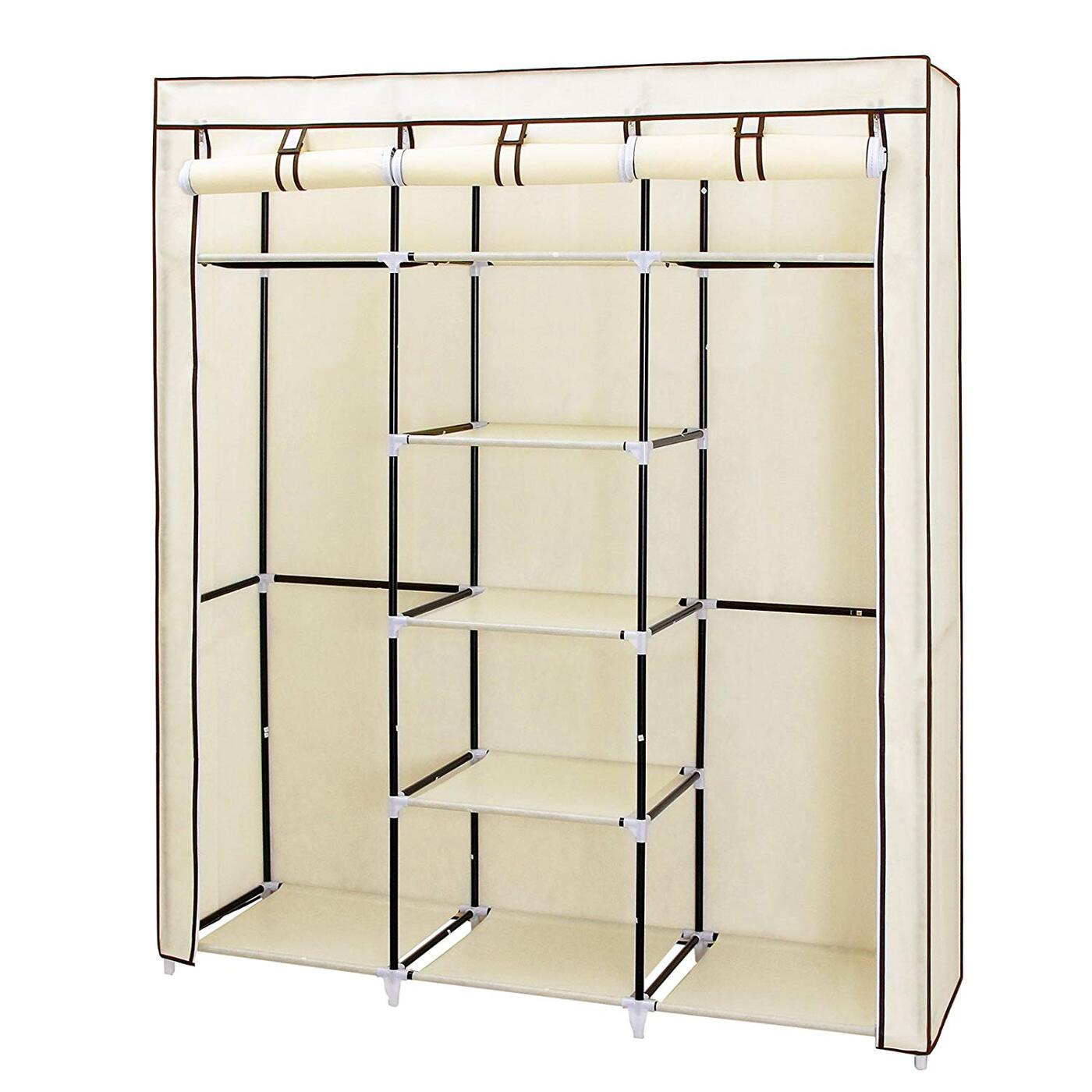 Тканевые шкафы Storage Wardrobe бежевый