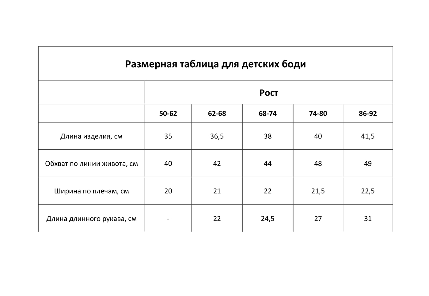 Размер 68-74