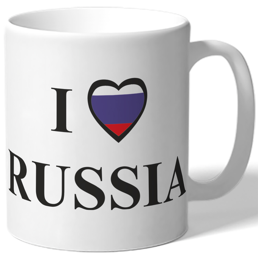 Кружка я люблю Россию