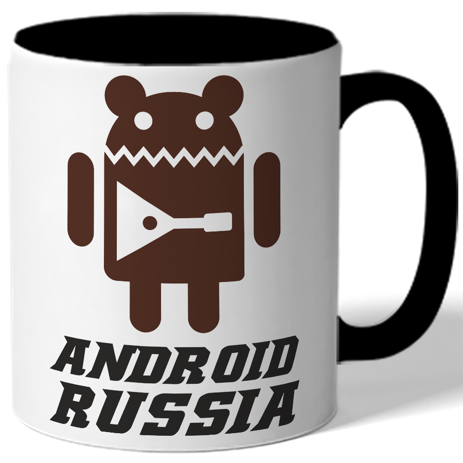 DRABSКружка"ANDROIDRUSSIAрусскийандроид",330мл,1шт