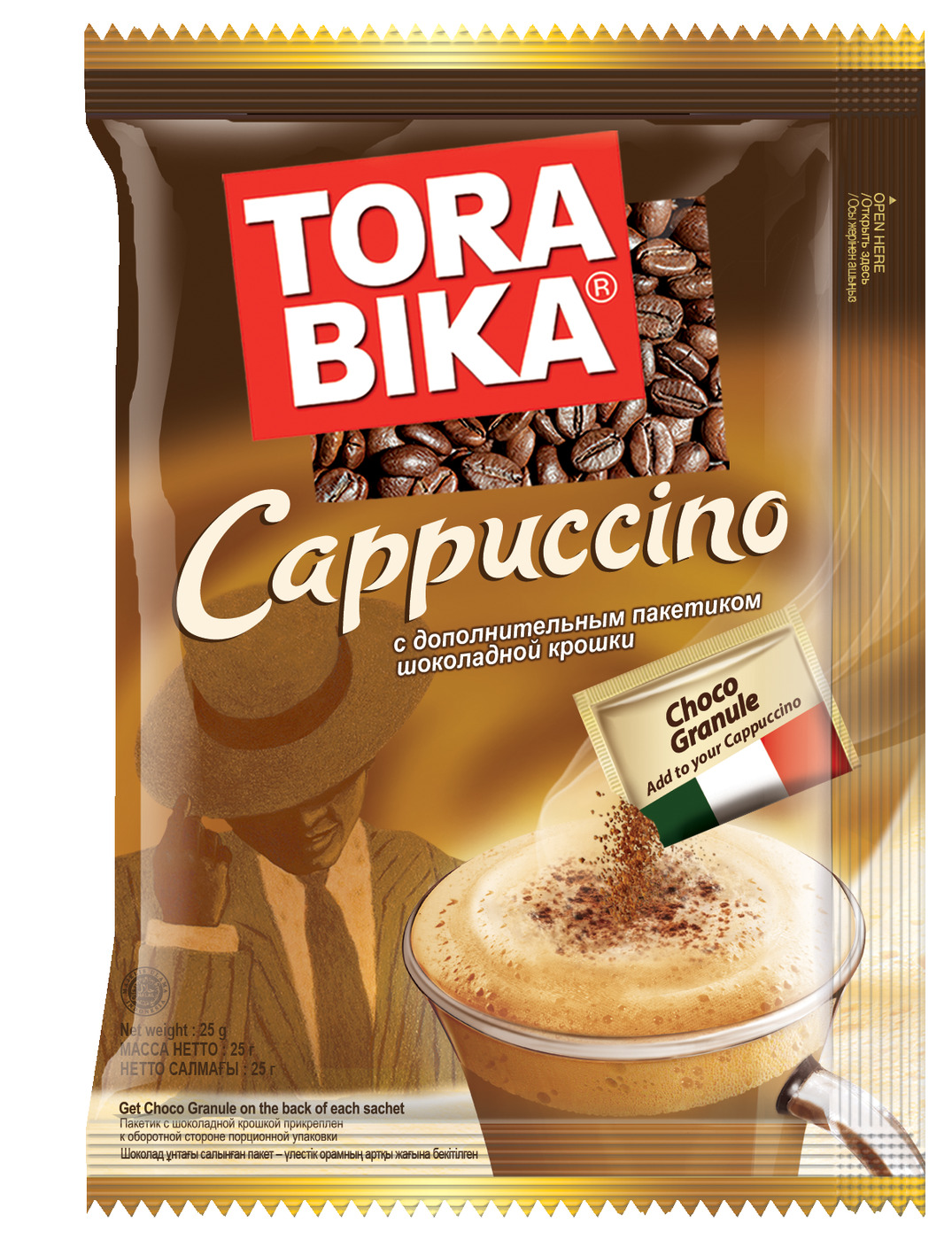 Кофе 3 в 1 с шоколадной крошкой Tora Bika