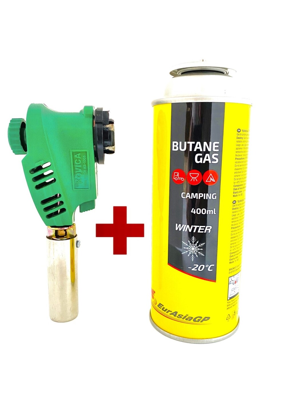 Газовая горелка с баллоном газа 400 мл - купить по выгодным ценам в ...