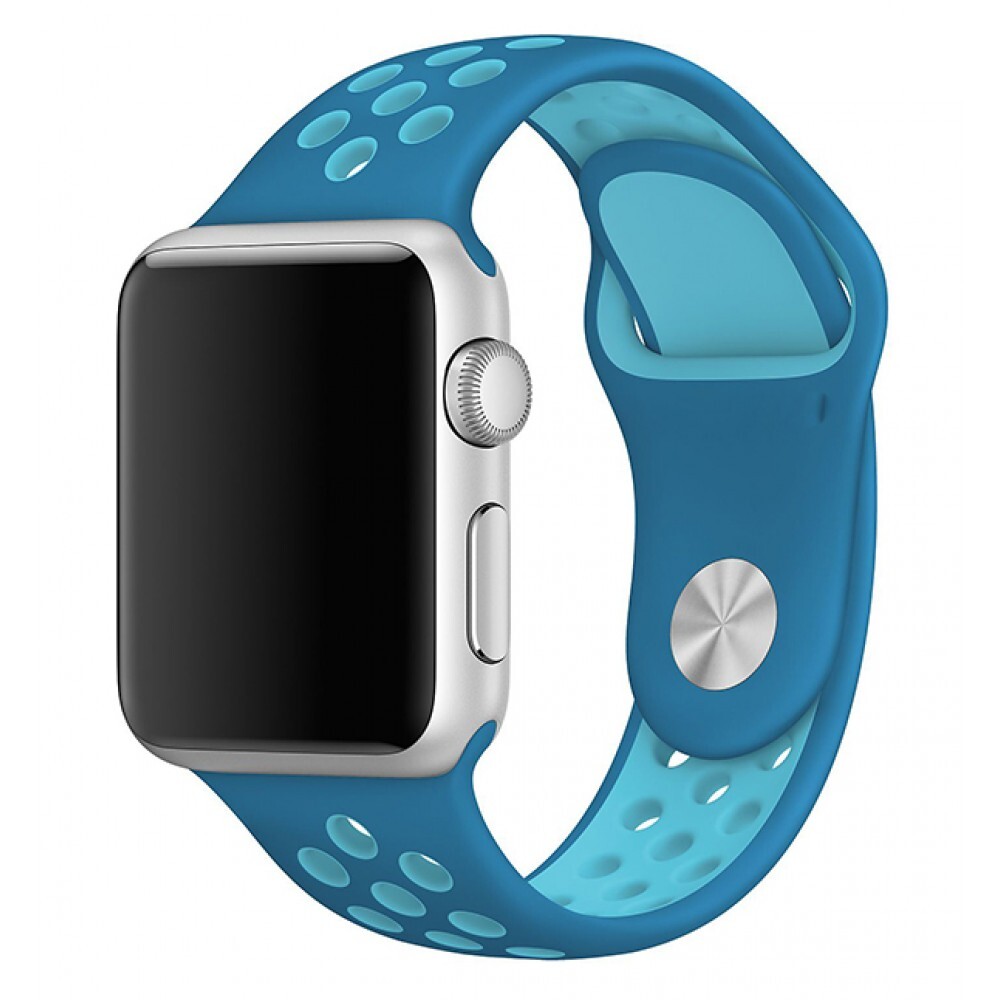 Apple watch синий ремешок. Эппл вотч спортивный ремешок. Ремешки для Apple watch 42/44 mm. Apple IWATCH 2 Nike 38mm. Голубой ремешок АПЛ вотч.