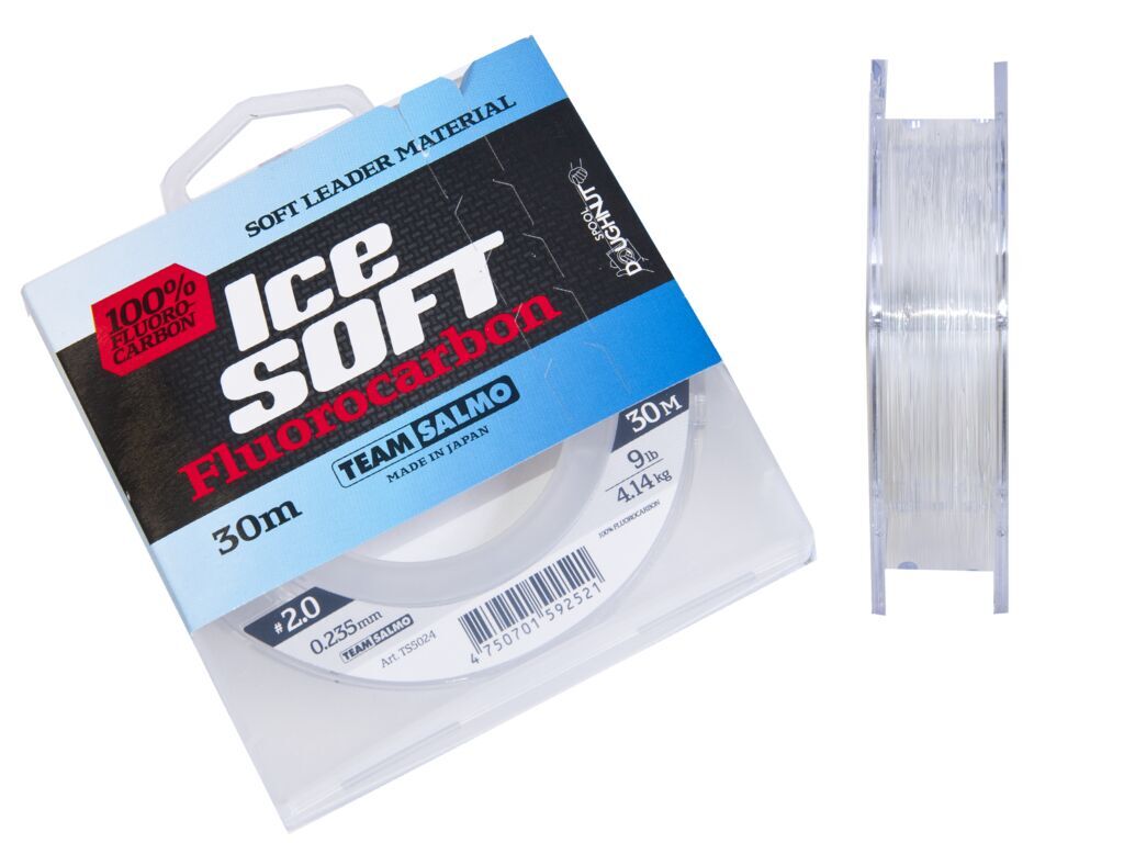 Леска монофильная Team Salmo ICE SOFT FLUOROCARBON 030/023