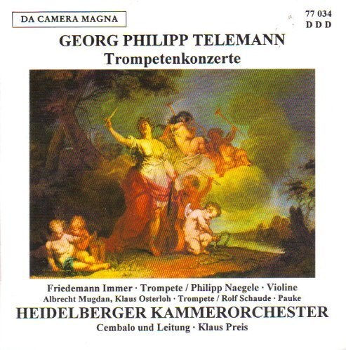 Диск Telemann. Trompetenkonzerte (1 CD)