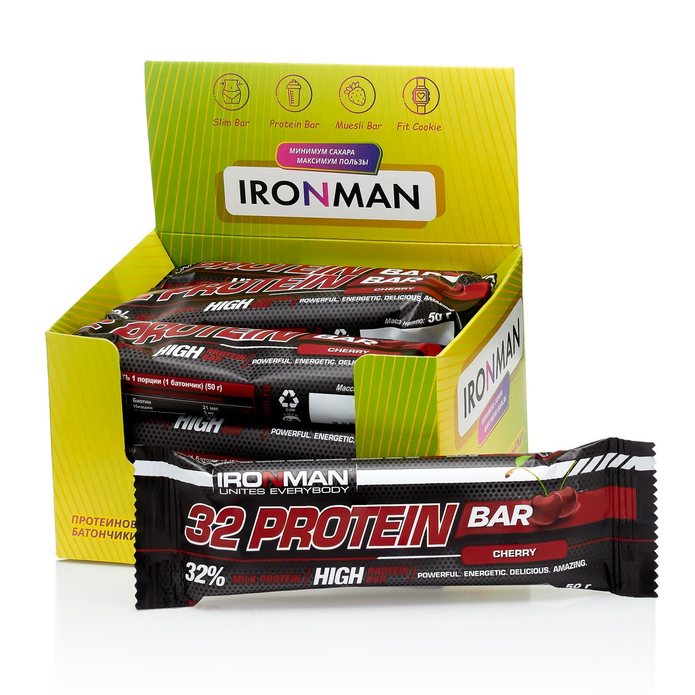 Ironman батончик "32 protein" (50 гр. Протеиновый батончик rex strong. Батончики 32. Батончики 32. Protein bar батончик.