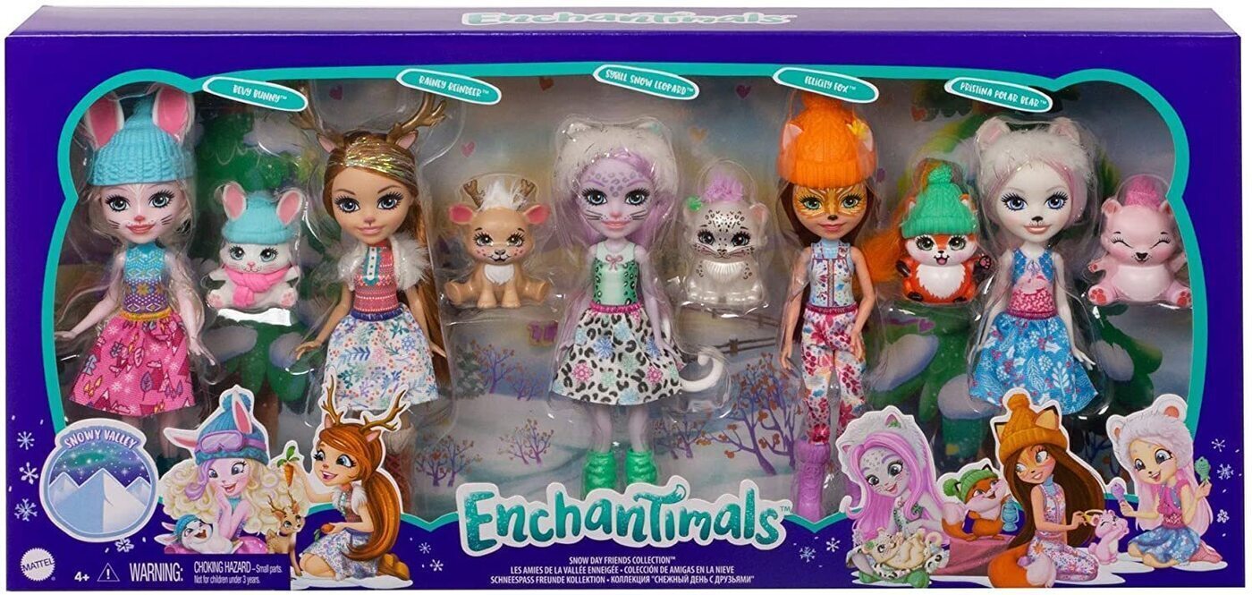 Куклы Enchantimals Снежная Долина куклы Enchantimals
