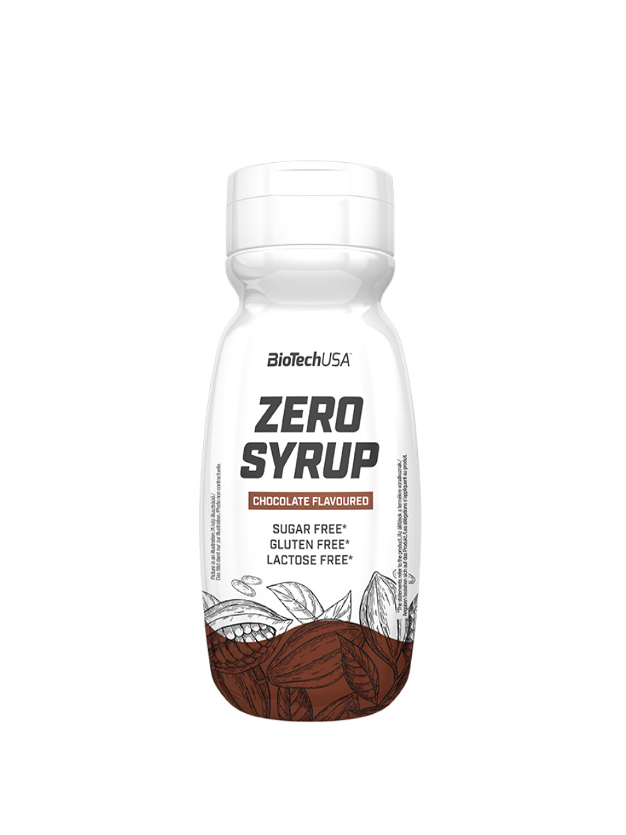 BiotechUSA Zero Syrup Chocolate Низкокалорийный сироп Шоколад 320 мл ...
