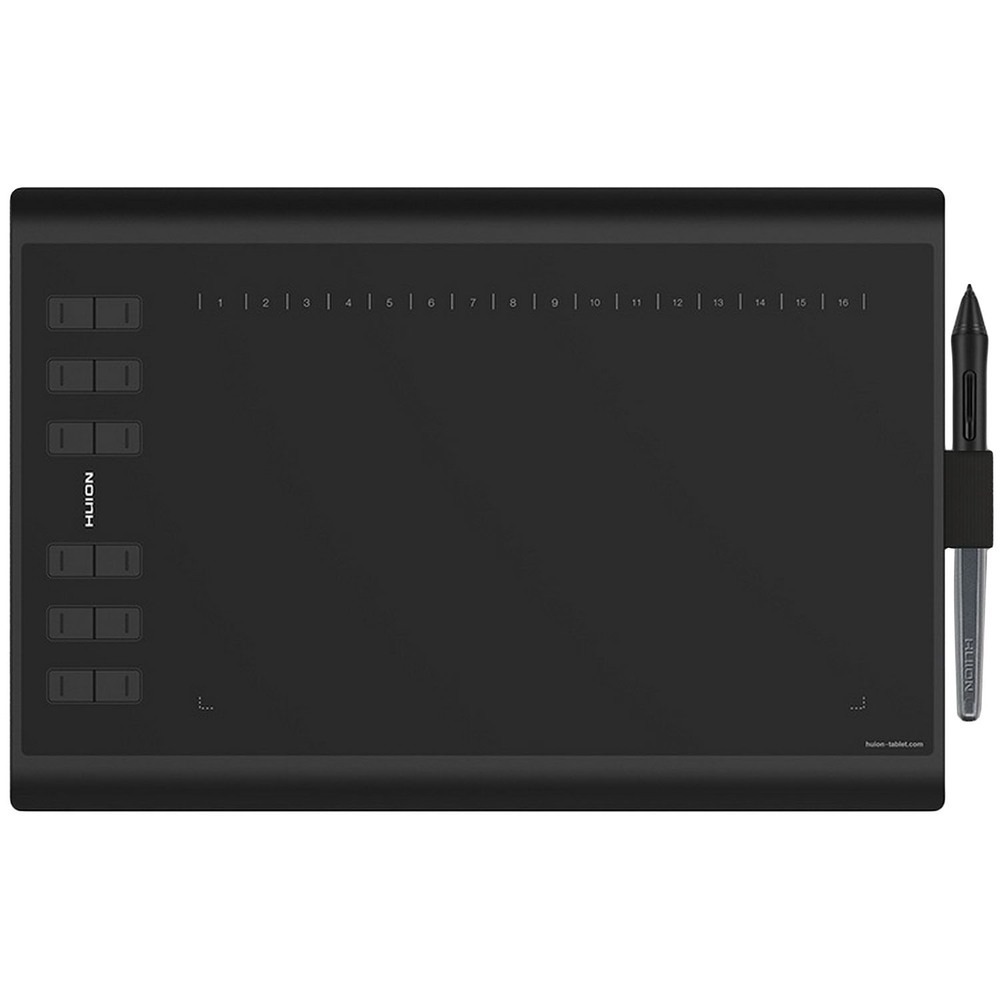 Huion Графический планшет H1060P, формат A4, черный