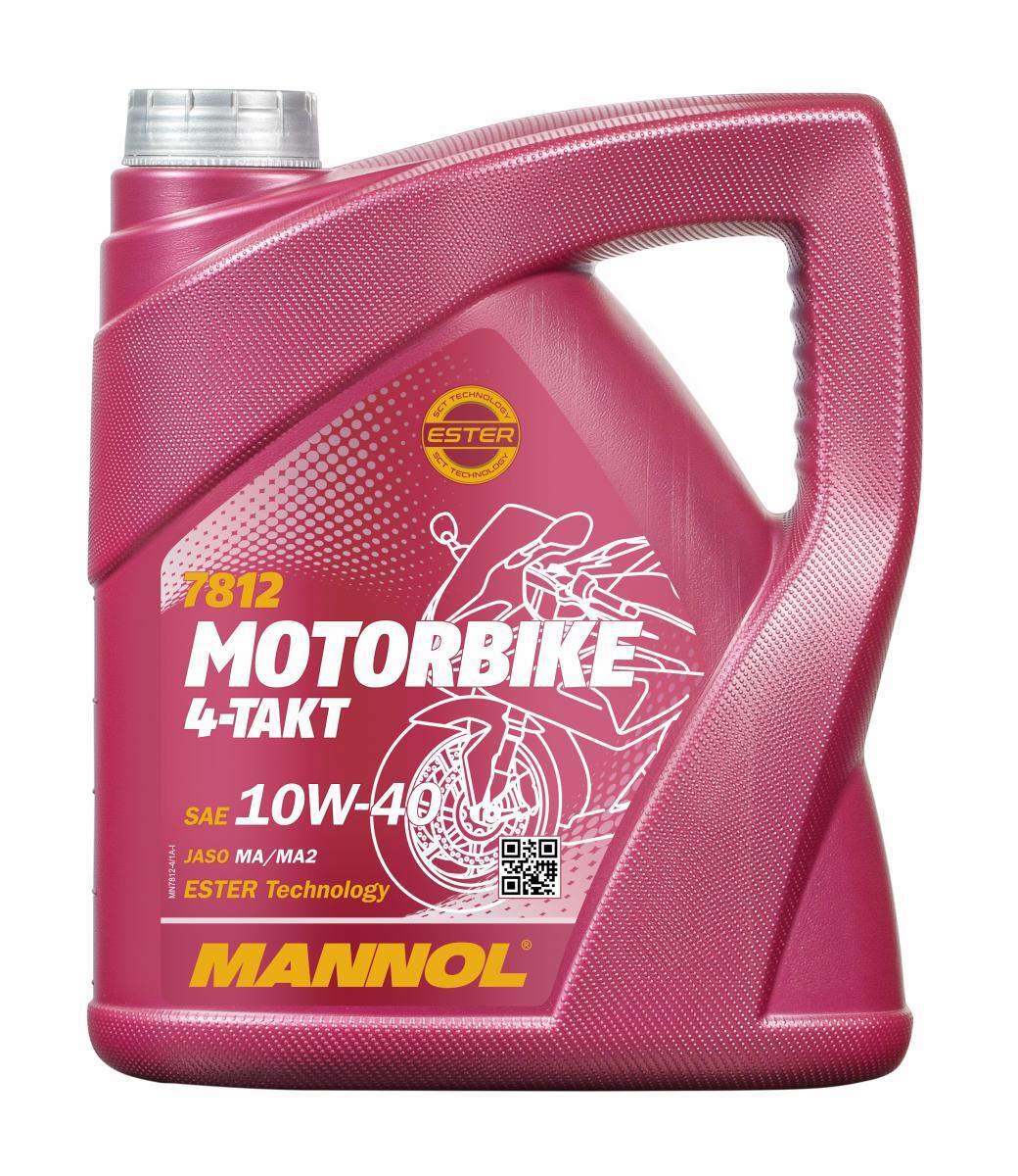 MANNOL10W-40Масломоторное,Синтетическое,4л