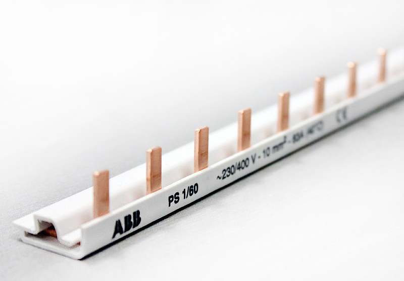 Abb ps1. 63а ps1/12a abb 2cdl210001r1012. Шина соединительная комплектная 1ф 12мод. Abb ps1. 63а ps1/12a abb 2cdl210001r1012.