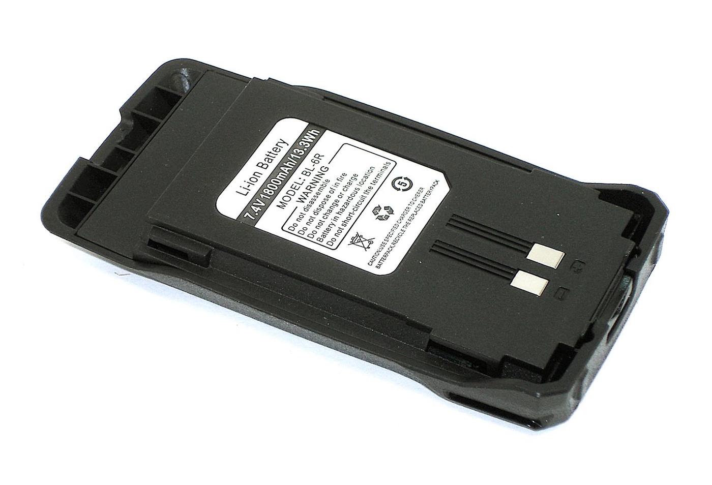 Аккумулятор для рации Baofeng UV-6R (BL-6L) 1800mAh 7,4V Li-ion