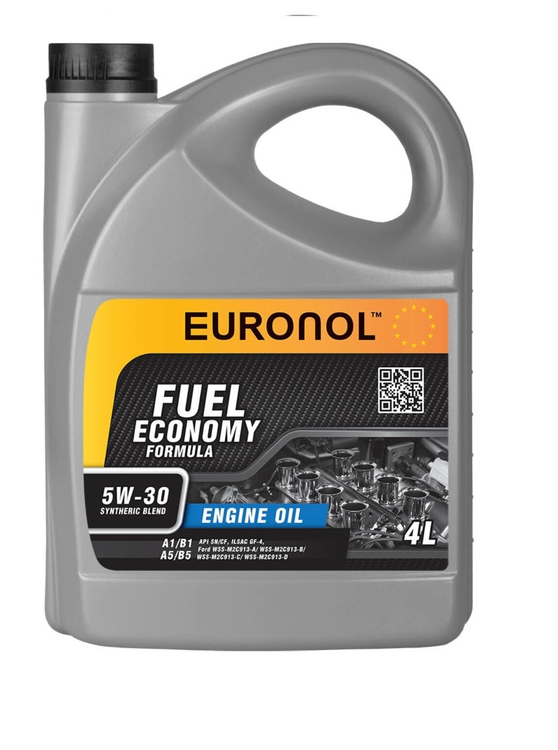 EURONOL Fuel Economy 5W-30 Масло моторное, Синтетическое, 4 л