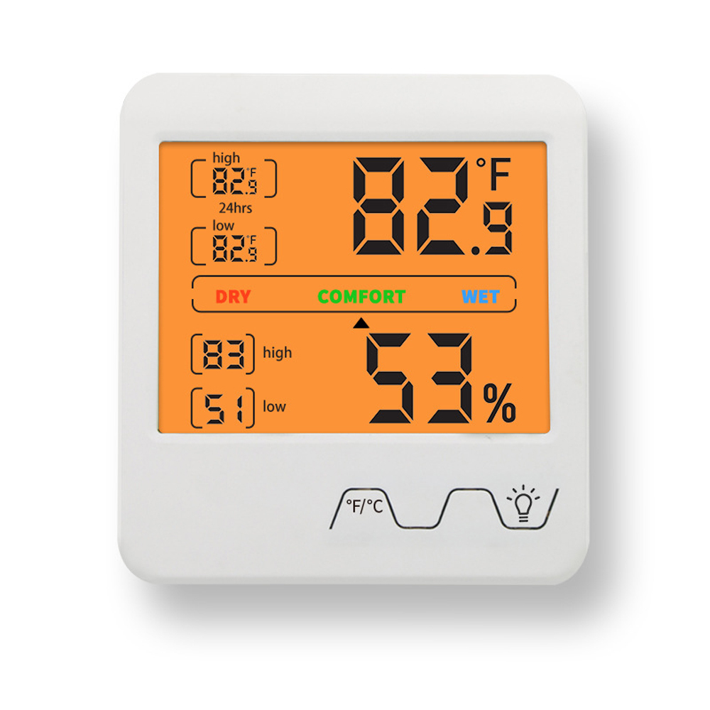 Screen temperature. Temperature and humidity.