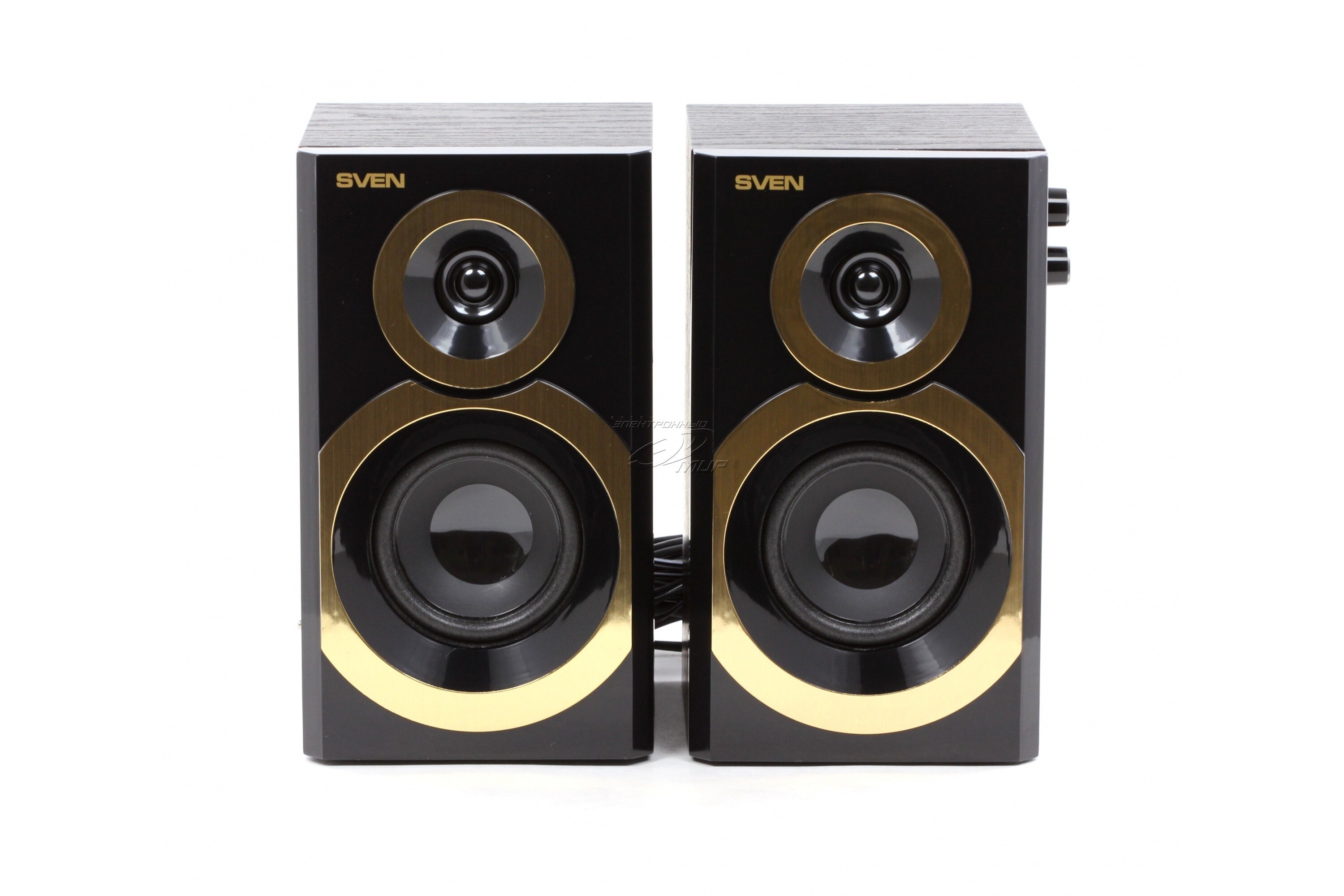 Sven black. Акустика Sven SPS-619 Gold. Колонки Свен SPS 619 Gold. Sven SPS-619 черный/золото. 2.0 Sven SPS-619 черный/золото.