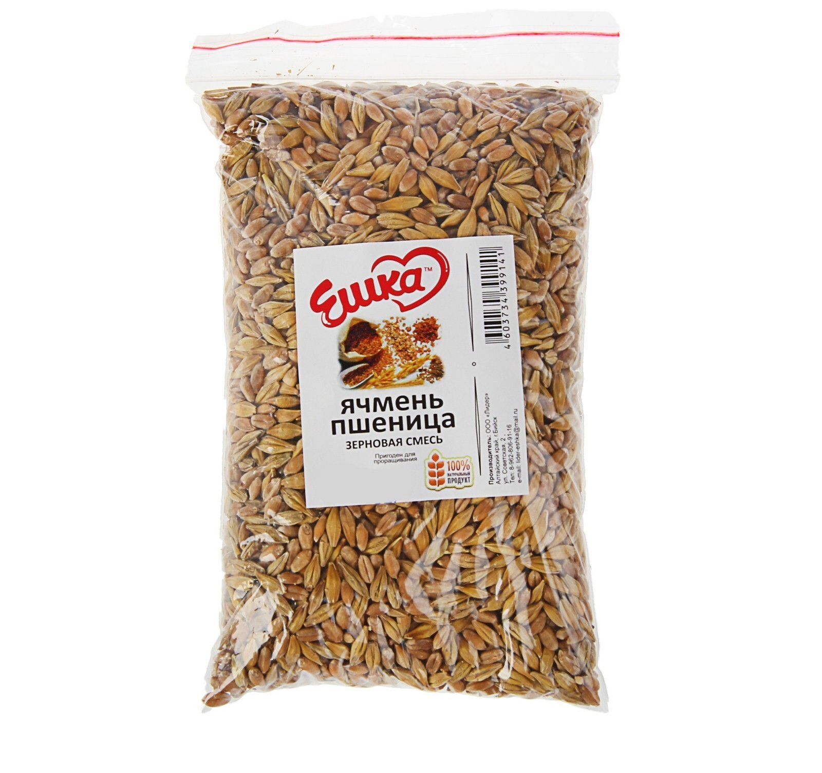 Зерновая смесь Ешка ячмень, пшеница, 200 г — купить в интернет-магазине ...