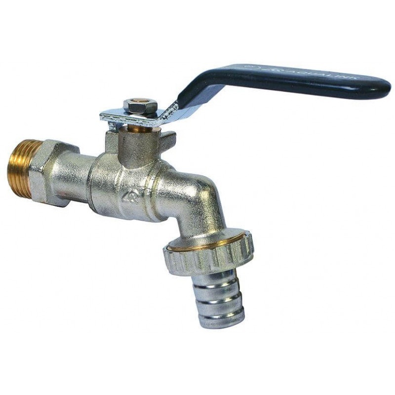 Кран шаровый водоразборный 1/2\" ручка с носиком - купить по низкой цене ...