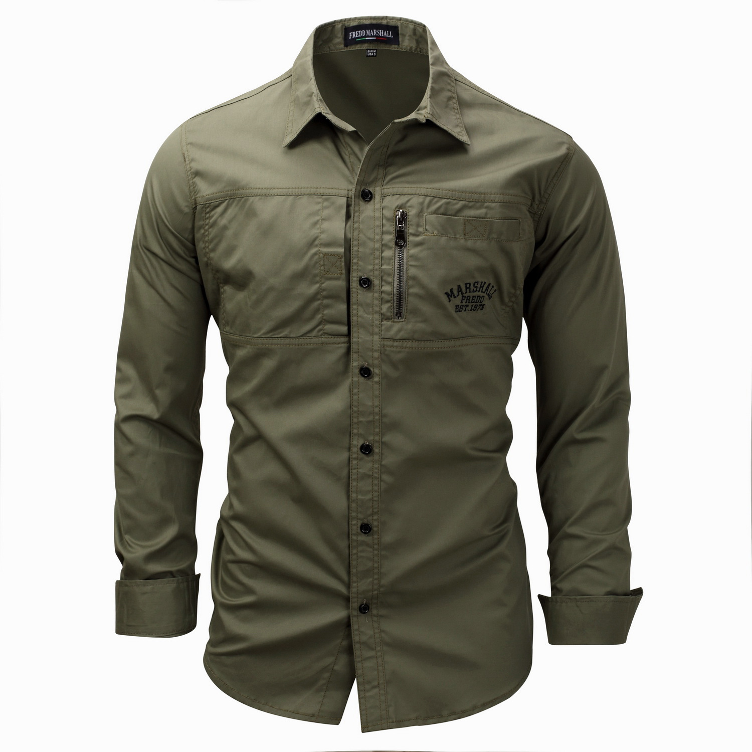 Рубашка camisa Army Green