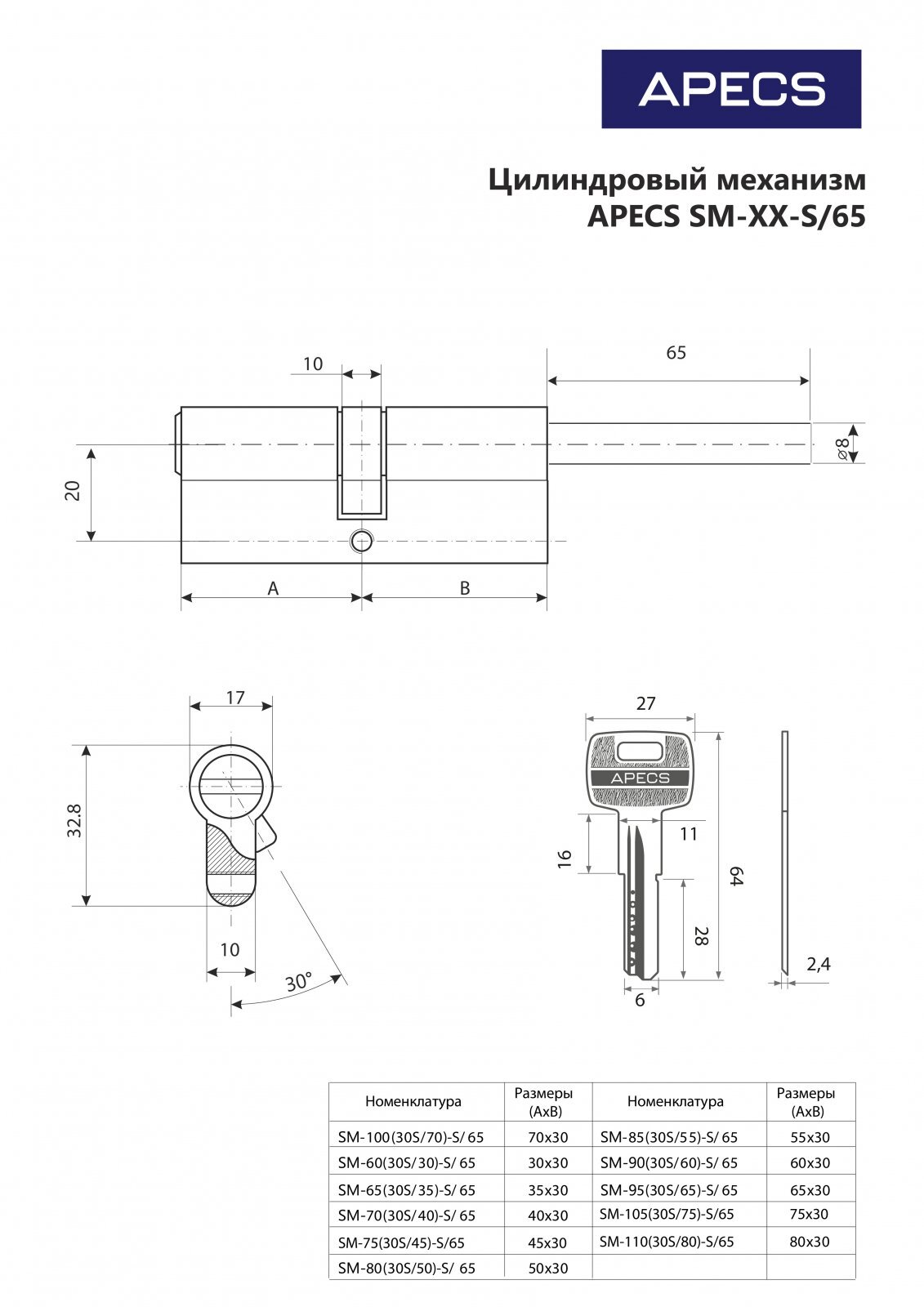 Цилиндровый механизм размеры. Apecs цилиндровый механизм sm-10035/65-g 15702. Цилиндровый механизм apecs sm-110(30s/80)-s/65-ni. Цилиндровый механизм гардиан gb82 (41/41)-ni. Личинка для замка, цилиндровый механизм 35/45 мм.