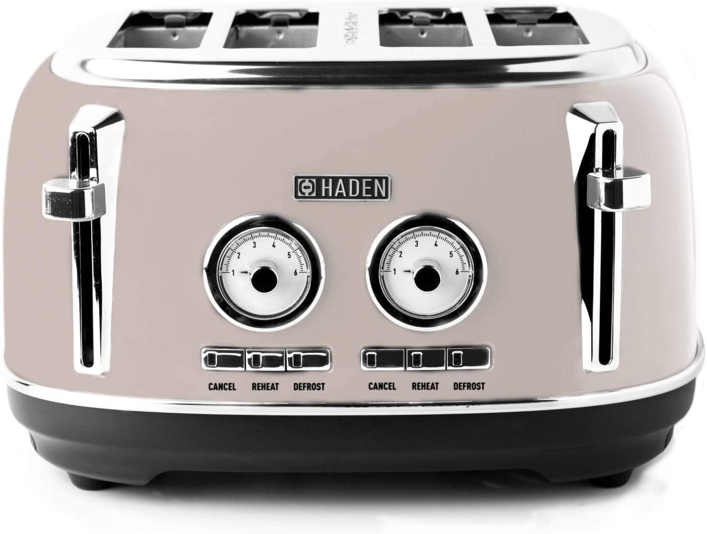 Тостер Haden Jersey Toaster из нержавеющей стали в стиле ретро с