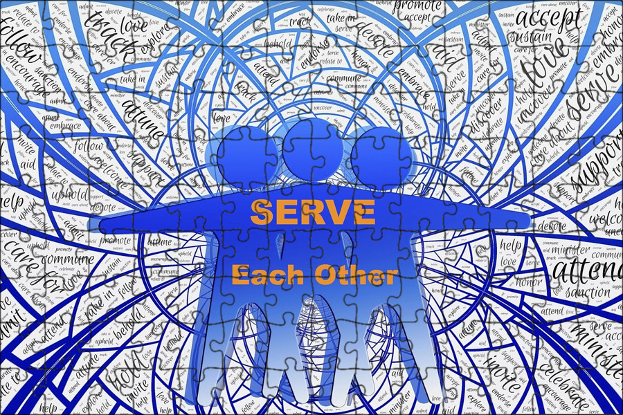 Serve the servants. Serve the servants