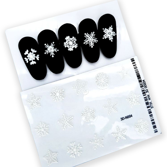 Anna Tkacheva, 3D стикер Объемные самоклеящиеся наклейки для ногтей ...