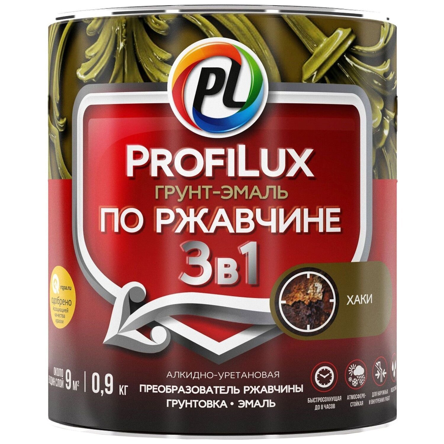 Грунт эмаль по ржавчине profilux